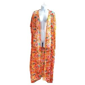 AMERICA & BEYOND Coverup Chiffon Maxi
Size L